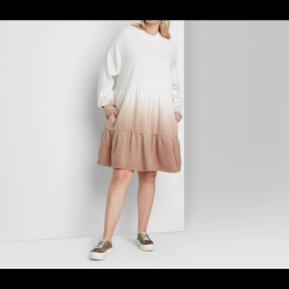NWT Sweatshirt dress